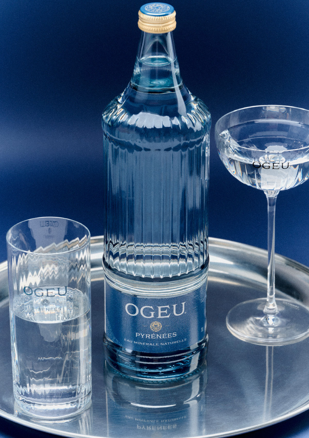 Bouteille et logo Ogeu Limonade, identité et packaging par Studio Malto
